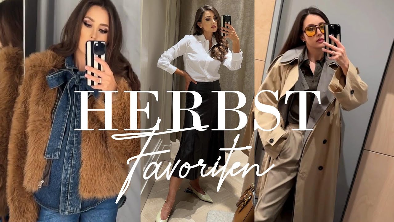 h&m, COS, Massimo Dutti HERBST OUTFITS & wie du darin SOFORT schlanker aussiehst | FASHION HAUL