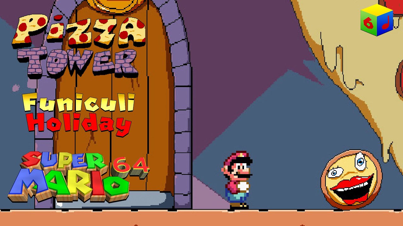Pizza Tower - Funiculi Holiday | SM64 Remix