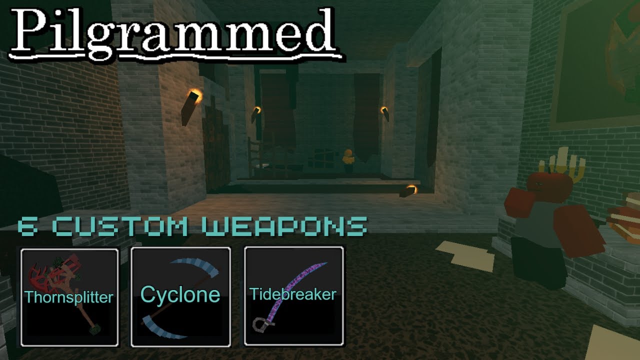 I MADE AND ANIMATED 6 CUSTOM WEAPONS FOR MY PILGRAMMED GUILDS (CONCEPTS) (Pilgrammed)
