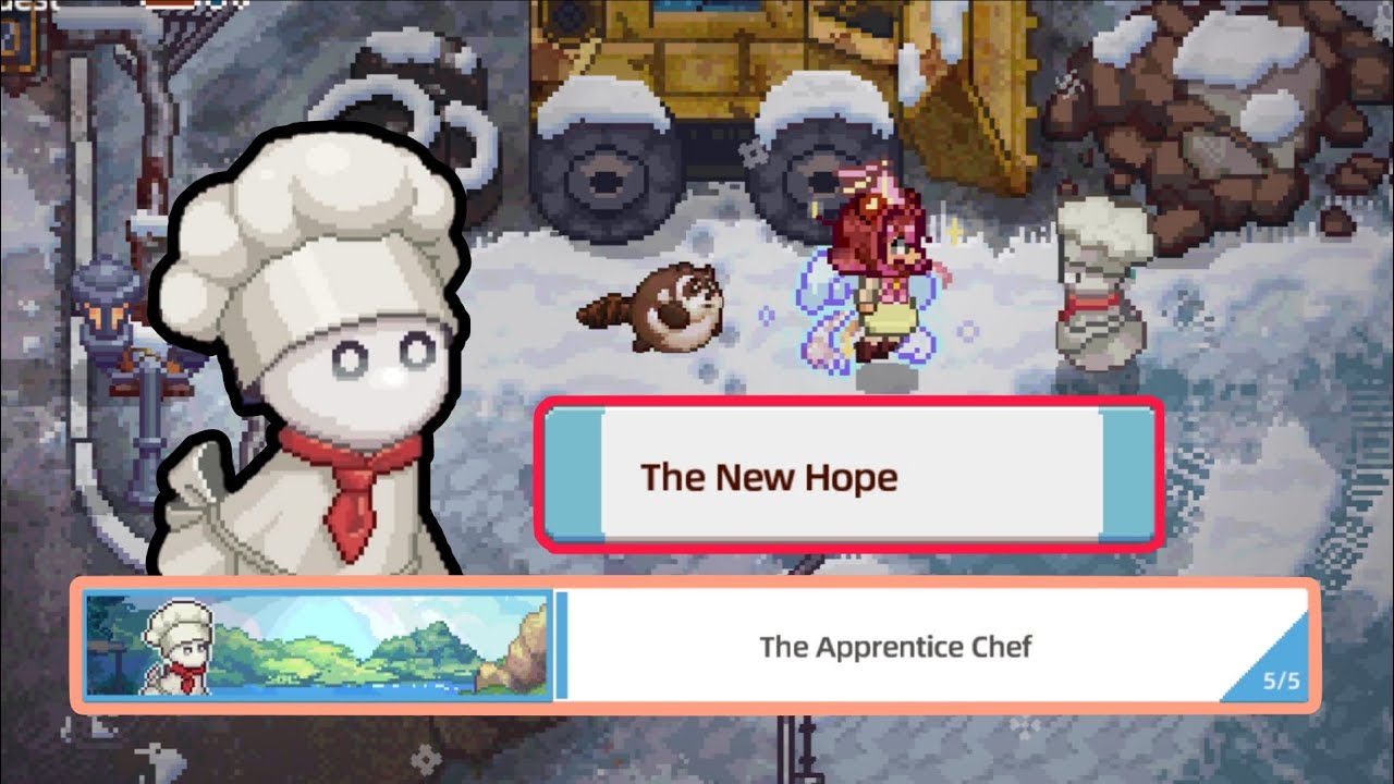 GUIDE Town Exploration, The Apprentice Chef, The New Hope | HARVEST TOWN