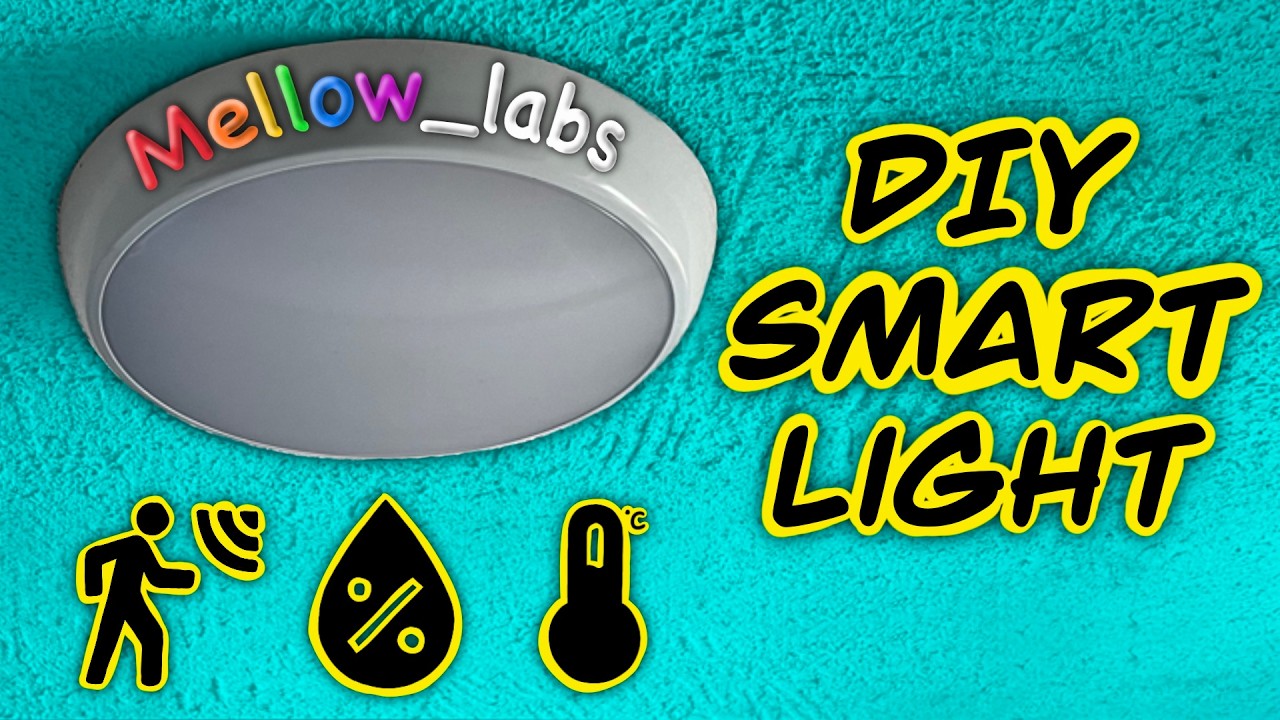 DIY Smart Bathroom Light: with ESPHome & Home Assistant!