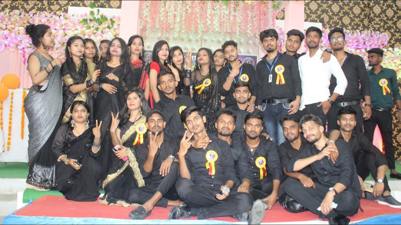 Fresher party. Himalaya Institute Of Higher Education Patna.