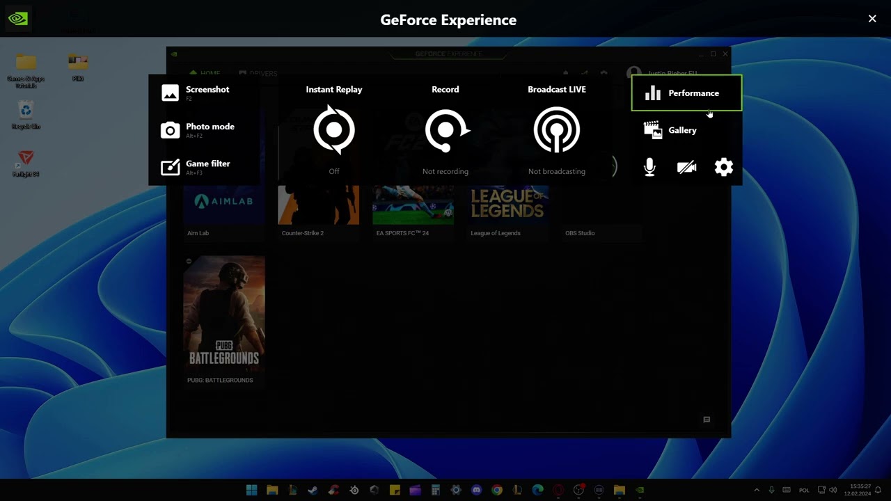 Как настроить целевую температуру видеокарты GeForce в NVIDIA GeForce Experience?