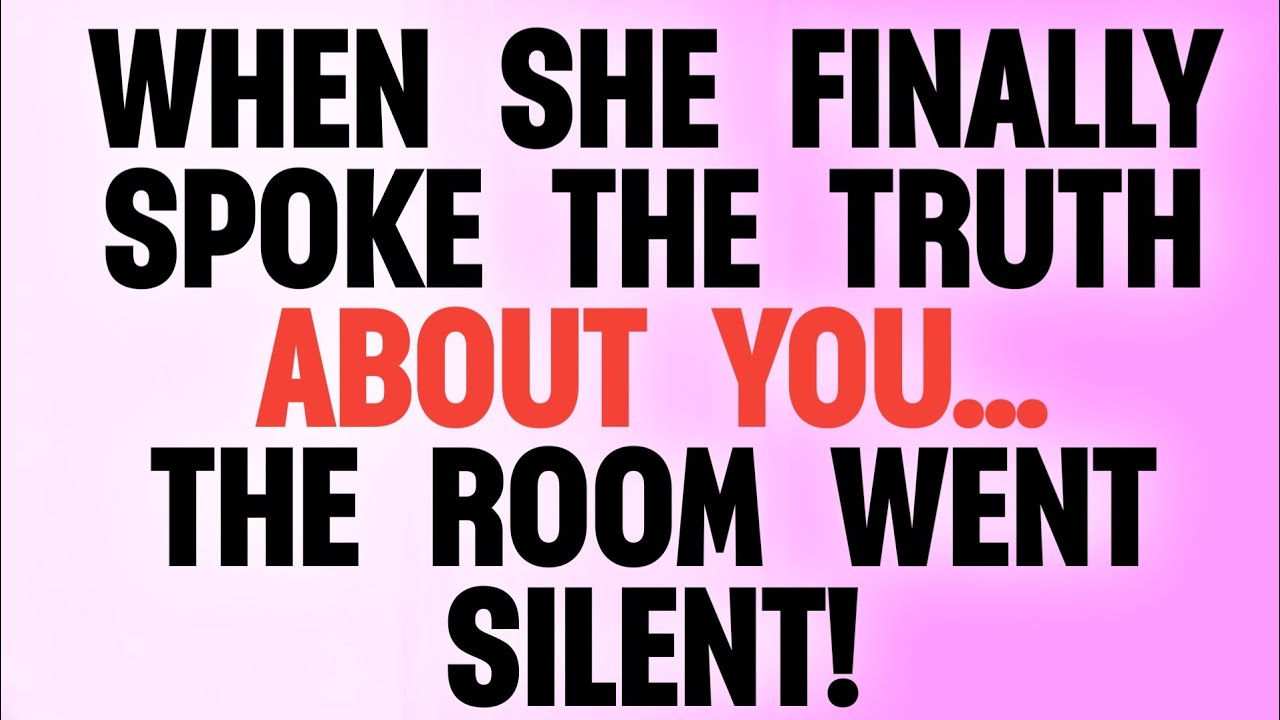 🤯 WHEN SHE FINALLY SPOKE THE TRUTH ABOUT YOU… THE ROOM WENT SILENT!