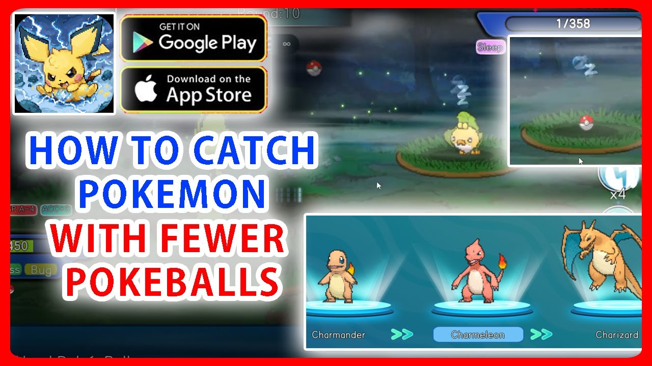 Pocket Pixel - How to Catch Pok&eacute;mon with Fewer Pok&eacute; Balls & How to evolve, Star-up Charizard