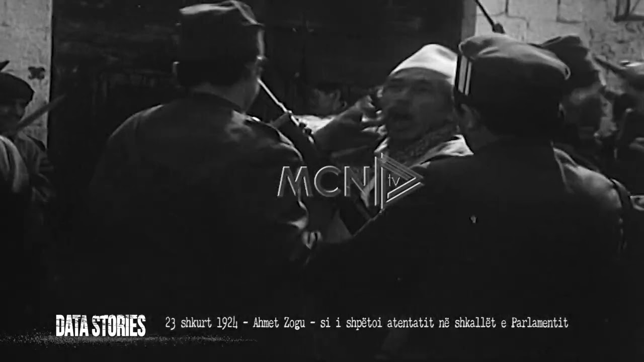 Data Stories- 23 shkurt 1924 - Ahmet Zogu qëllohet nga Beqir Valteri në hyrje të Parlamentit