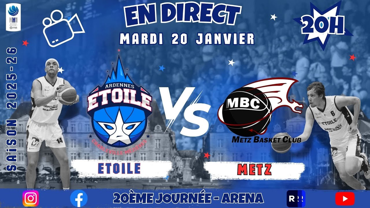 NM1- J-20 : Etoile VS Metz