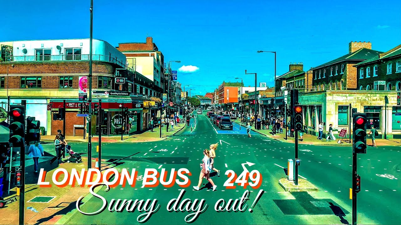 London Bus Rides 🇬🇧 Route 249 🚍 Crystal Palace Station To Clapham Common