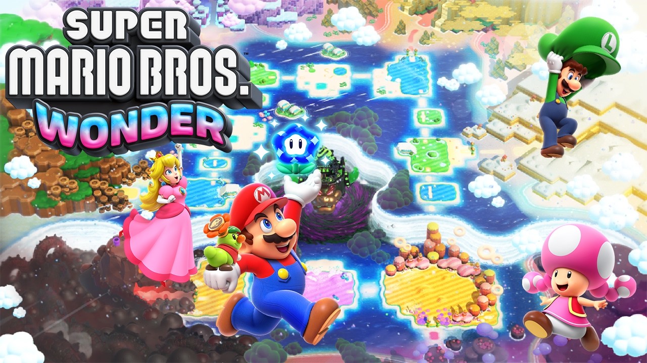 Super Mario Bros. Wonder - Wereld Petal Isles