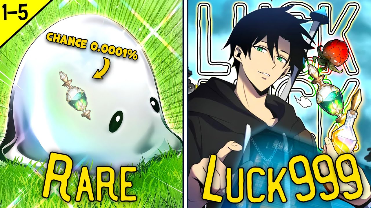 1-5 Regressed, He Got 9999 LUCK From SYSTEM & Now Able To Find and Loot Everything - Manhwa Recap
