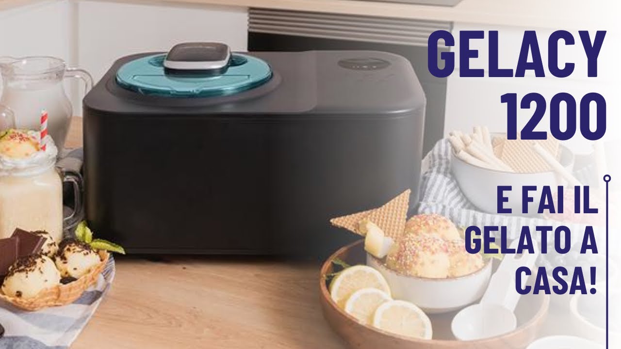 1 MESE CON UNA MACCHINA PER IL GELATO: GELACY 1200 DI CECOTEC