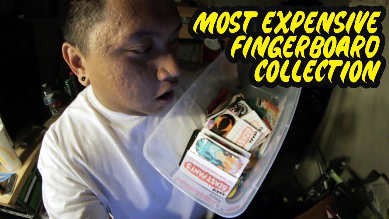 Most EXPENSIVE fingerboard collection
