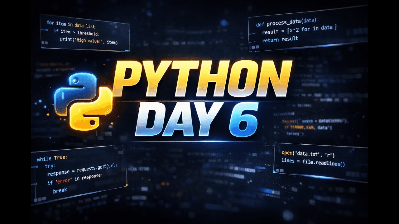 Python day 6