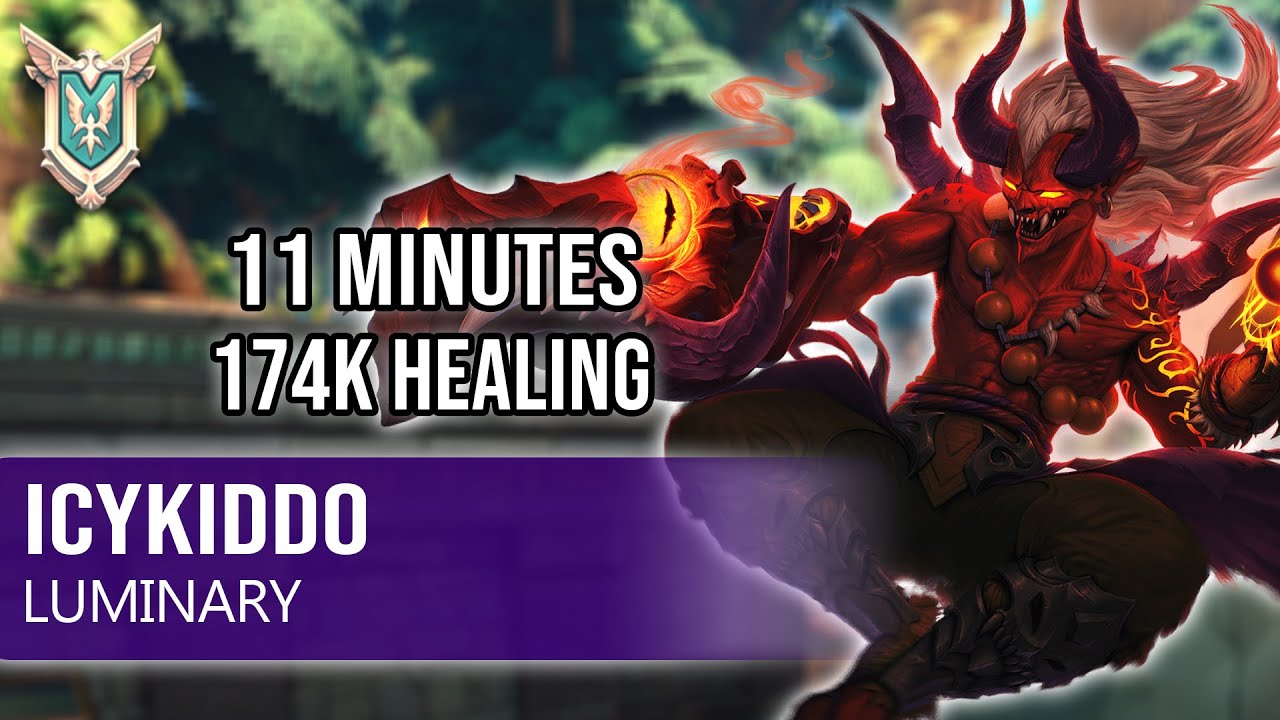 11 Minutes 174K Healing IcyKiddo Jenos Paladins Competitive (Master) LUMINARY
