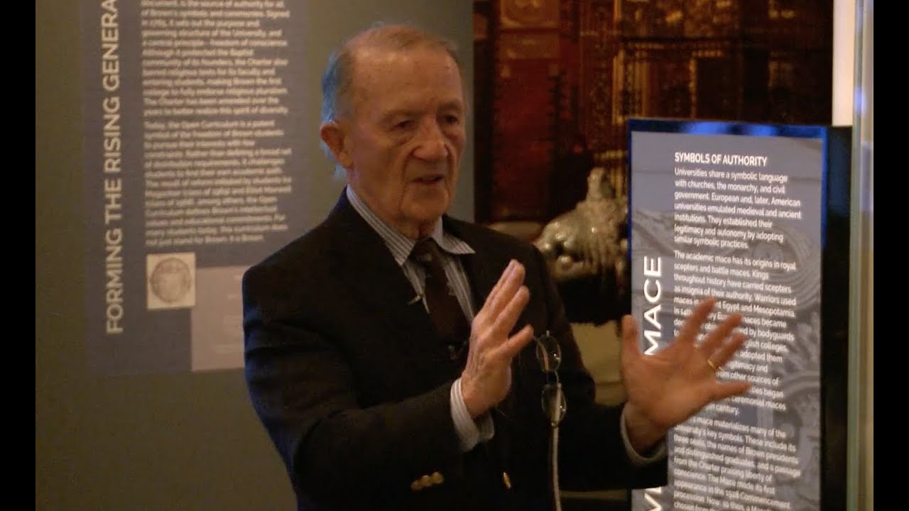Curator's Tour of In Deo Speramus:  The Symbols and Ceremonies of Brown University