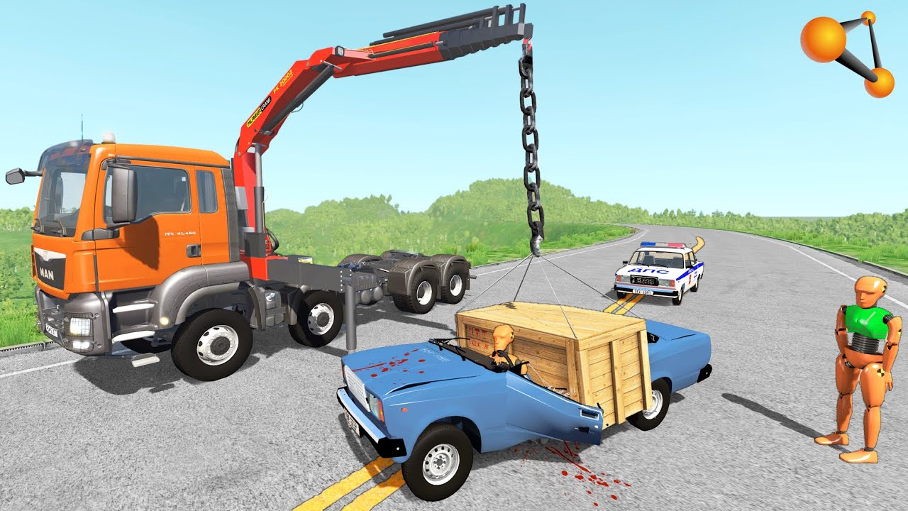 СМЕРТНЫЙ ПРИГОВОР! ДВЕ ТОННЫ НЕ ОСТАВИЛИ ШАНСОВ ВЫЖИТЬ | BeamNG.drive