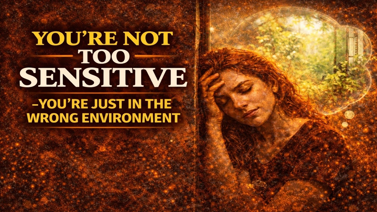 You’re Not Too Sensitive — You’re Just in the Wrong Environment