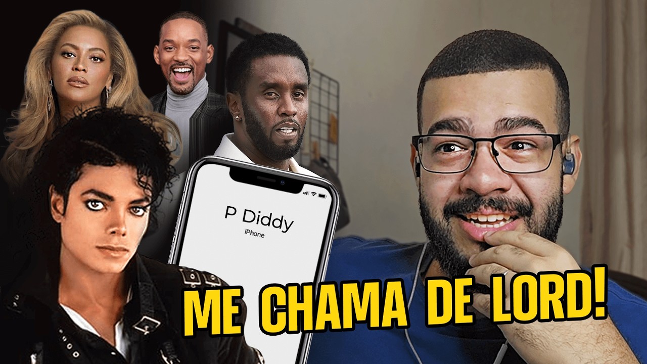 reagindo a ligação do p diddy pro michael jackson