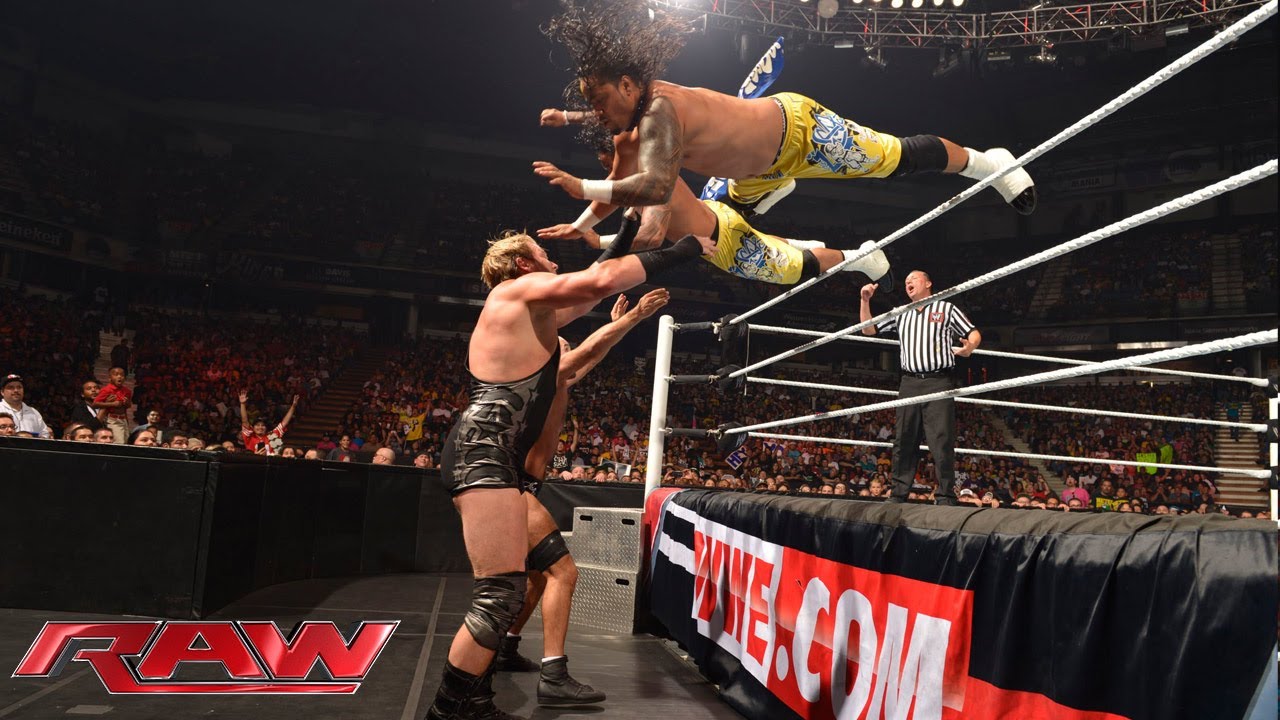 The Usos vs. The Real Americans: Raw, August 12, 2013