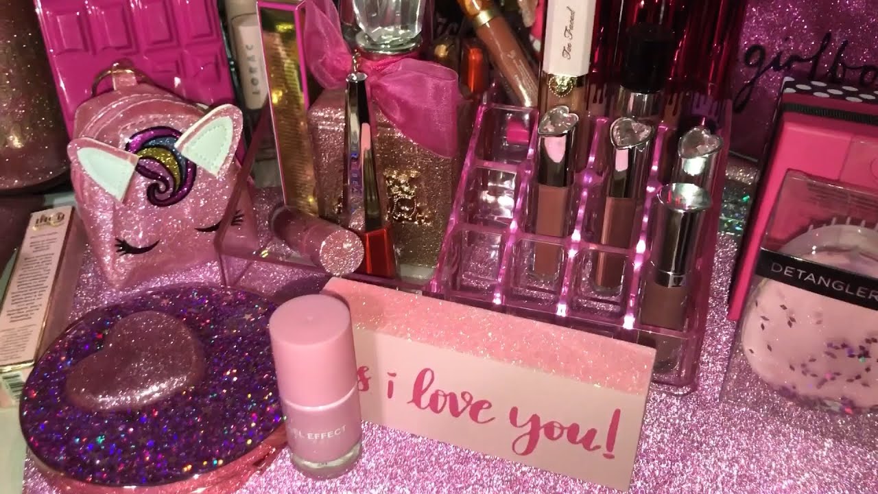 Pink,Glitter,Girly Glam haul 💕💋 Forever 21/Walmart & more ...