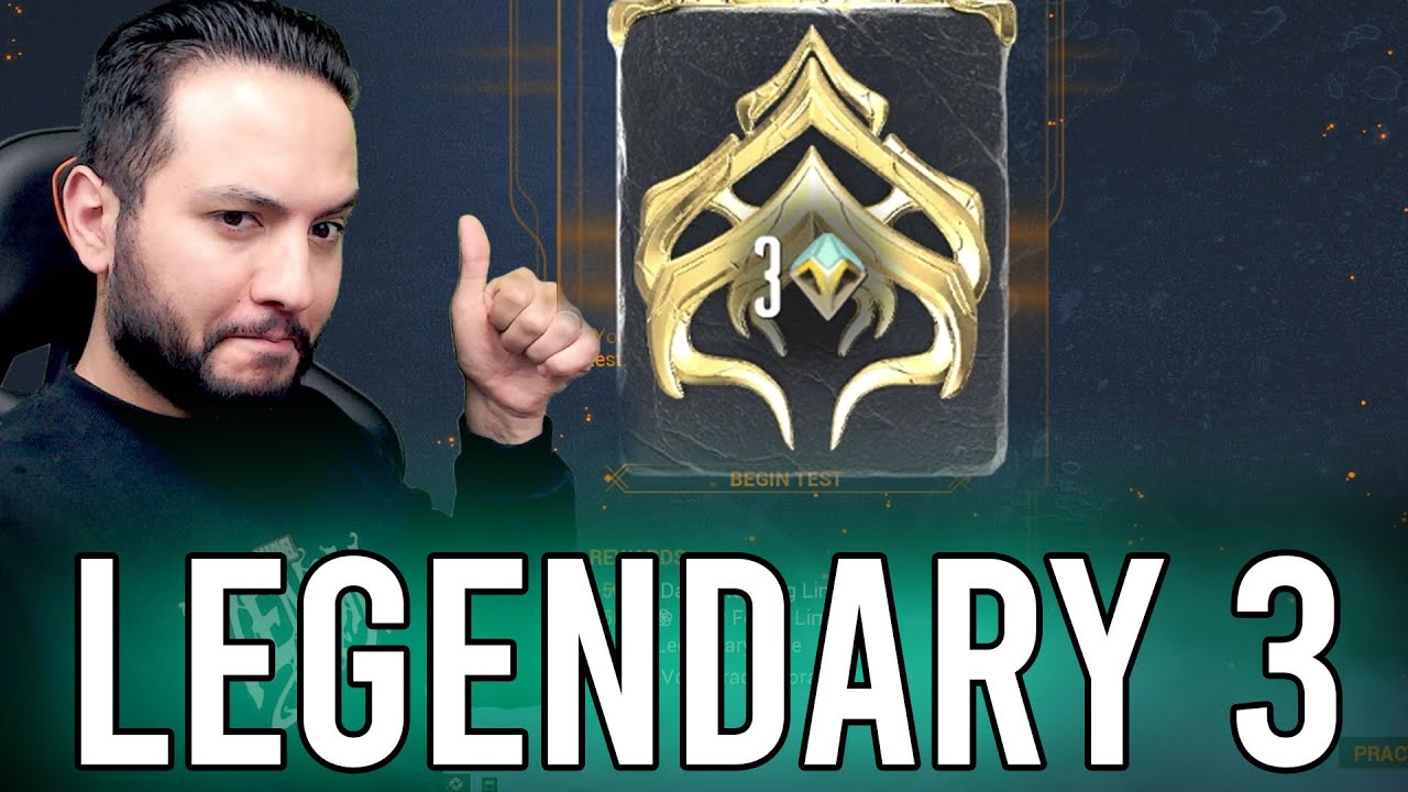 Warframe: LEGENDARY 3 TEST walkthrough  | Not What I Expected