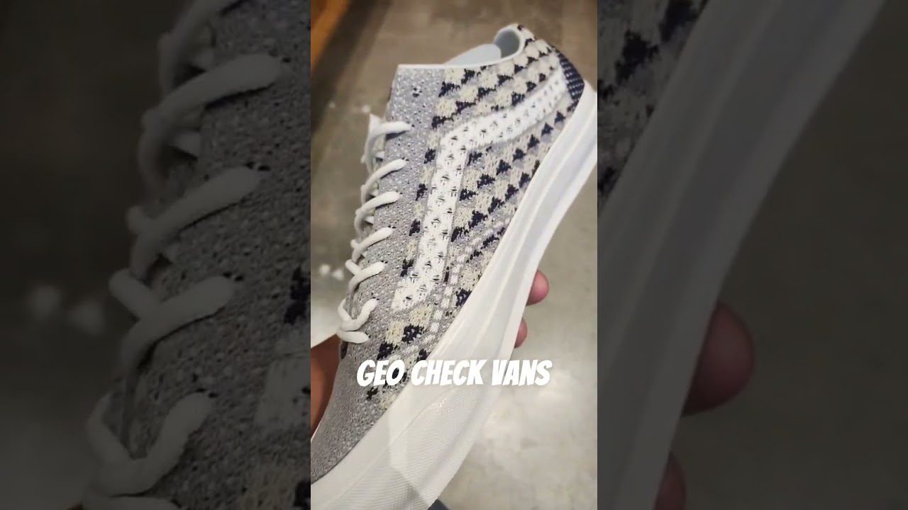 Geo Check Vans!