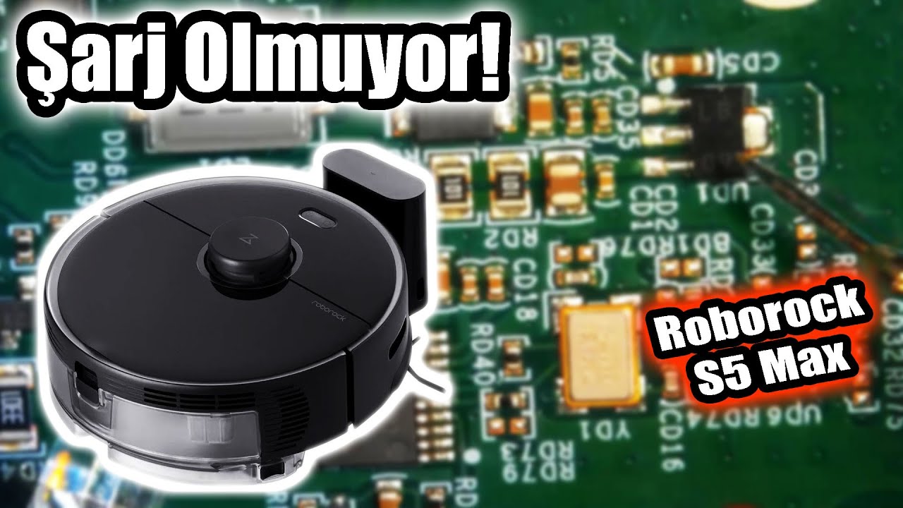Roborock S5 Max Robot Süpürge. Kronik Arıza İstasyon Şarj Etmiyor!
