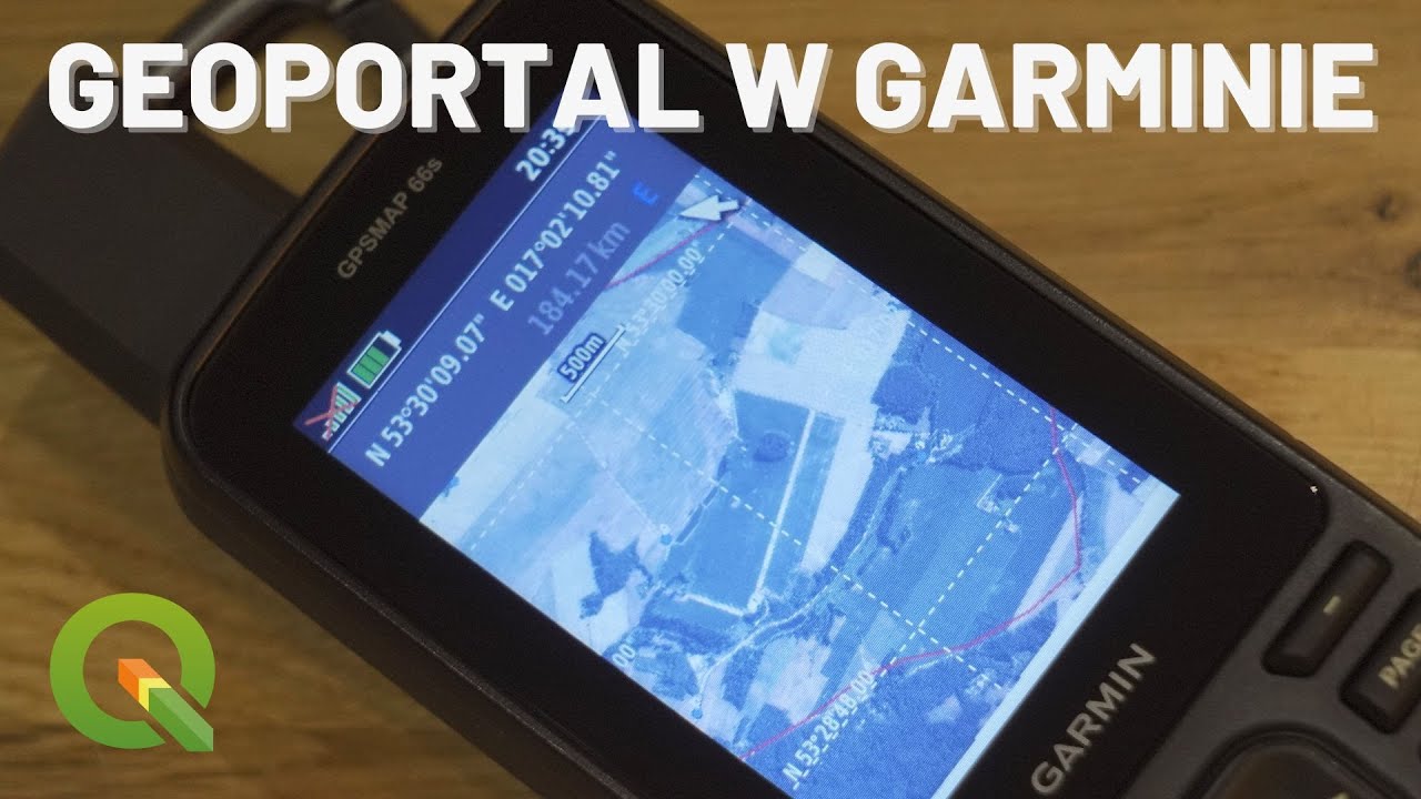 GIS Przyrodnika #12 - Mapy z Geoportalu w Garminie