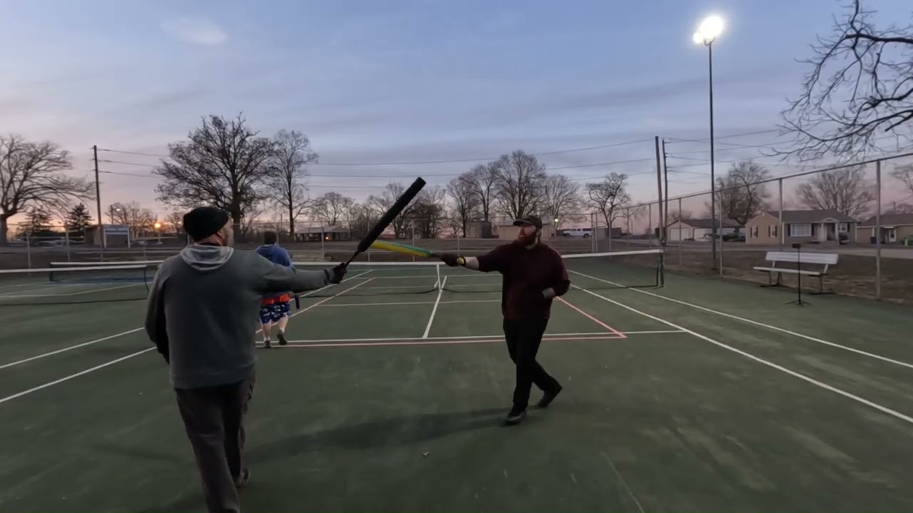 Single sword practice