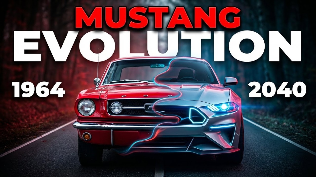 Iconic Mustang 1964-2040 Evolution Revealed! You Won’t Believe This Evolution