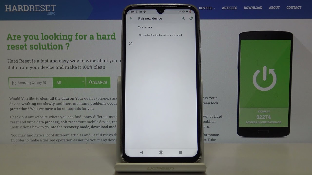 MOTOROLA Moto G8 Plus - How to Connect Device via Bluetooth & Share Data