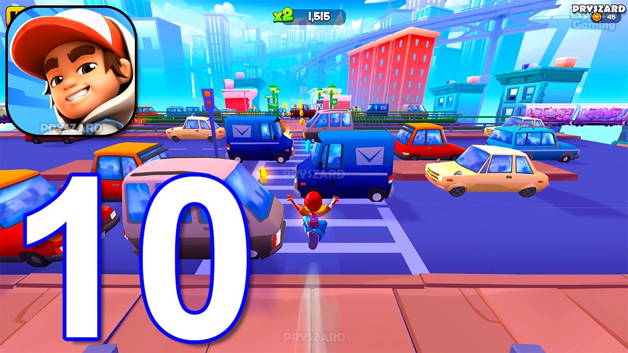 Subway Surfers City - Gameplay Walkthrough Part 10 New Update (iOS, Android Gameplay)