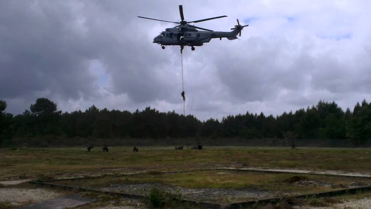 13ème RDP Fast Rope Demonstration