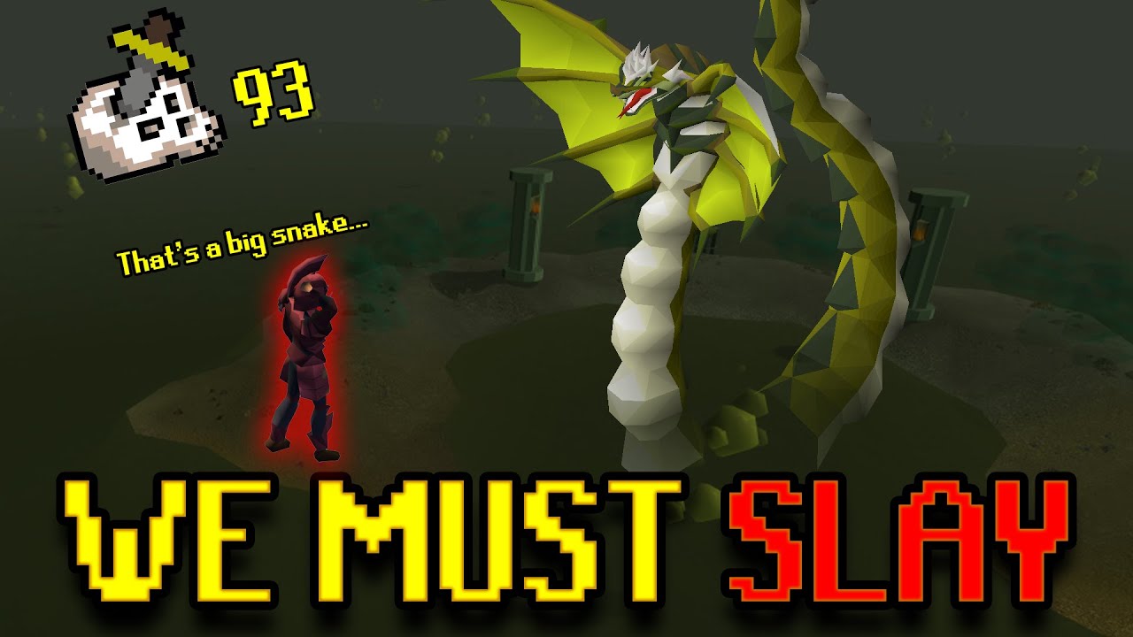 Slayer is the MOST Important Skill (For me) | Hardcore Ironman #33