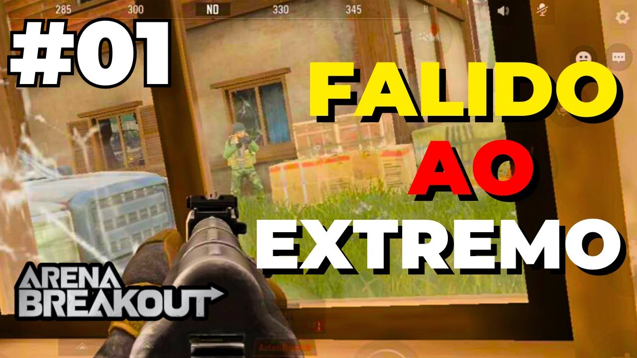 FALIDO AO EXTREMO RUMO AOS 10 MILHÕES - ARENA BREAKOUT GLOBAL