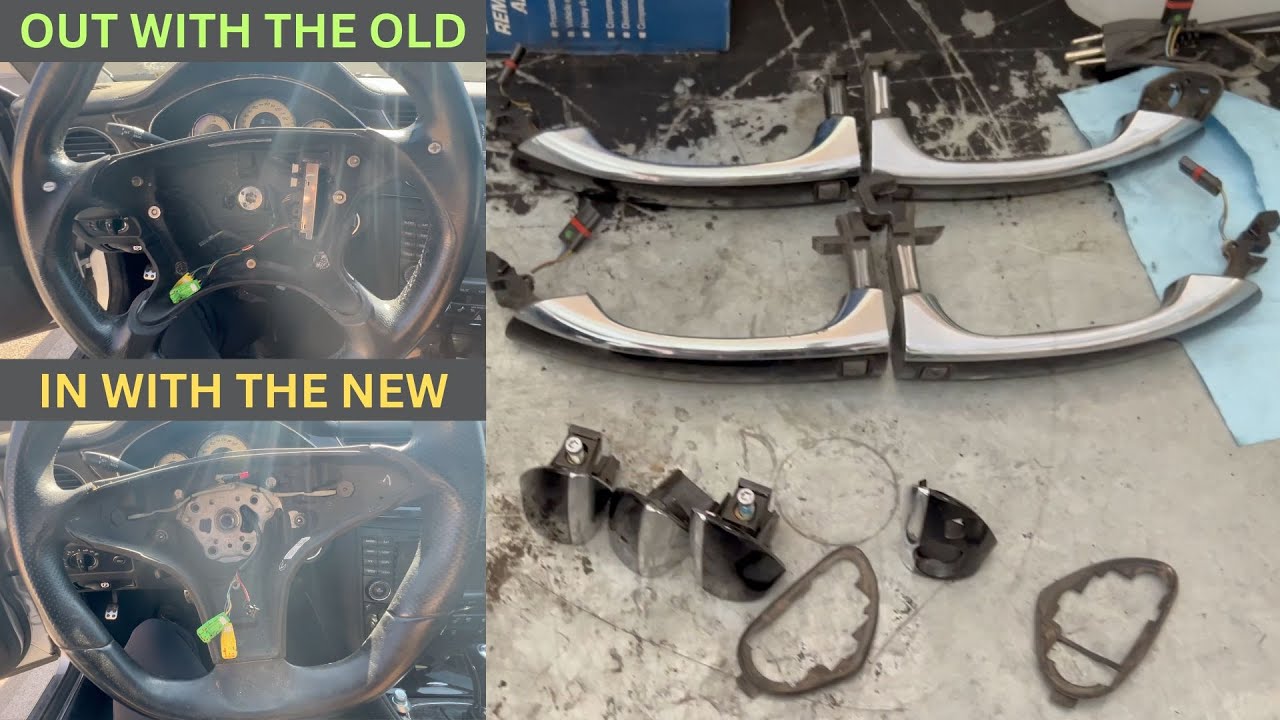 GIVING THE 17 YEAR OLD CAR AN INTERIOIR FACELIFT | CLS55 Transformation part 10