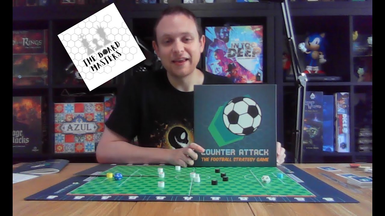 How to play Counter Attack! Like FIFA as a board game (only much better)!