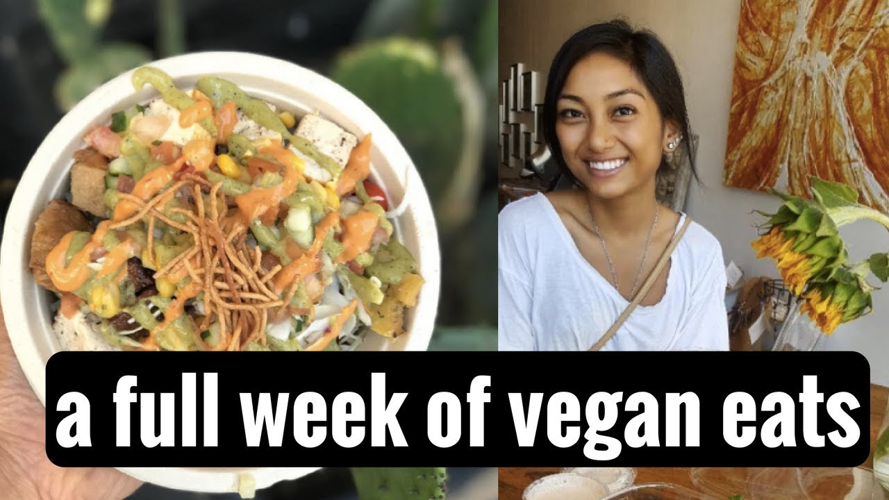 WHAT I EAT IN A WEEK // VEGAN