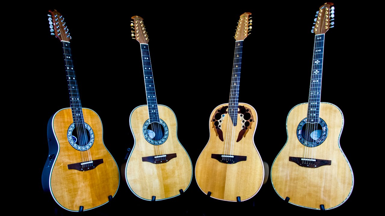 Ovation 1755 vs. 1756 vs. 1758 vs. 1759 - Acoustic Sound Test