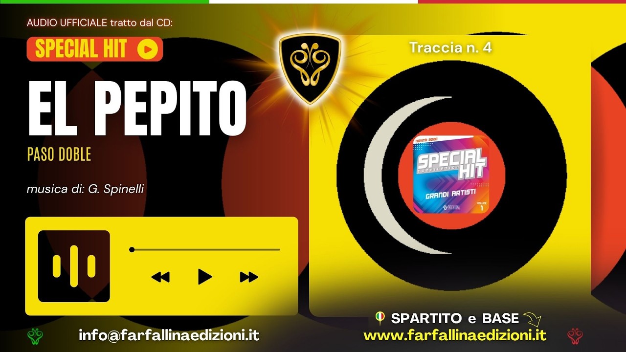 EL PEPITO 💃  (Fiery Paso Doble Accordion) Compilation “Grandi Artisti ⭐ Special Hit Vol. 1”