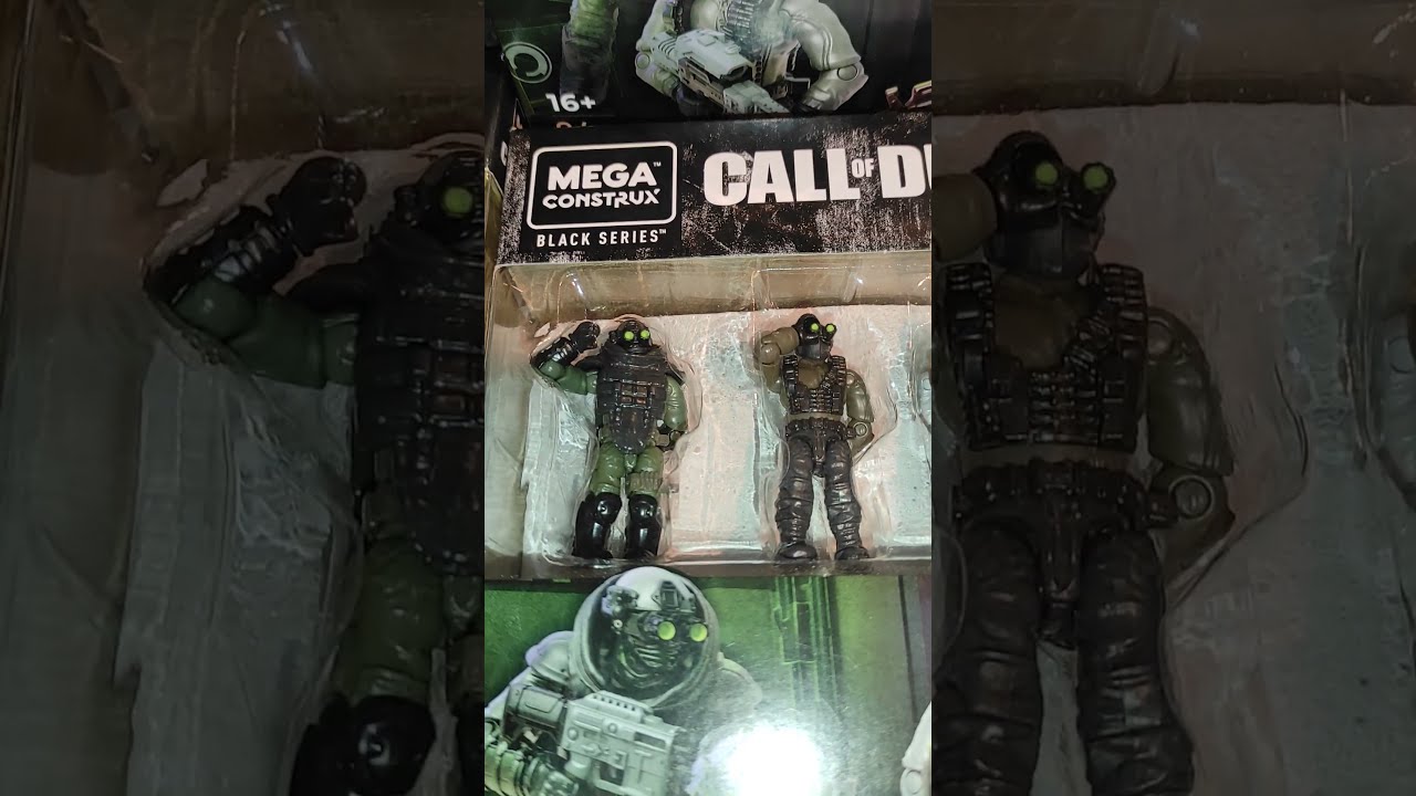 Mega Construx Call of duty Figure Packs 