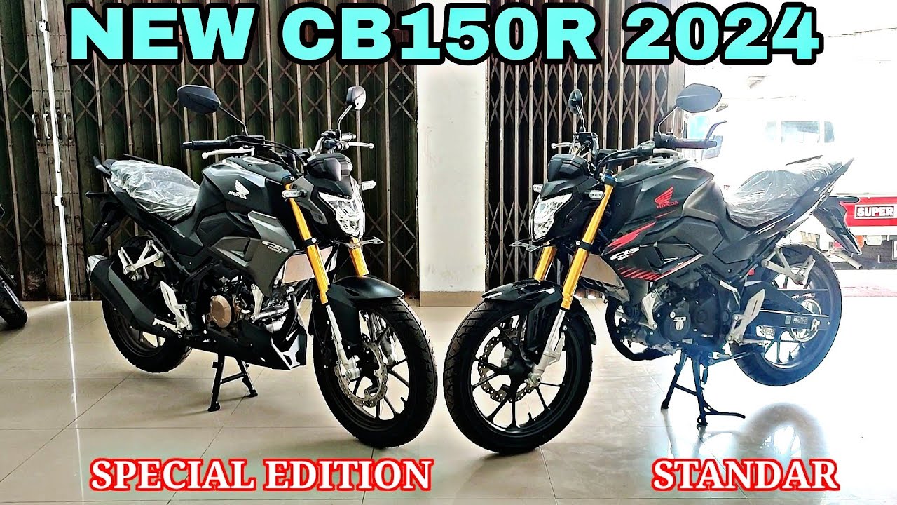 NEW CB150R TERBARU 2024 TAMPIL MACO TYPE SPECIAL DAN STANDAR