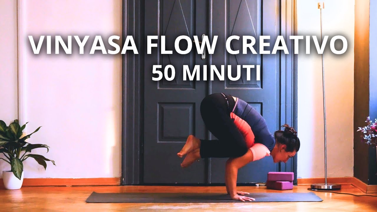 YOGA VINYASA Flow Creativo // Classe Completa 50 minuti Stile Studio Liv. Intermedio