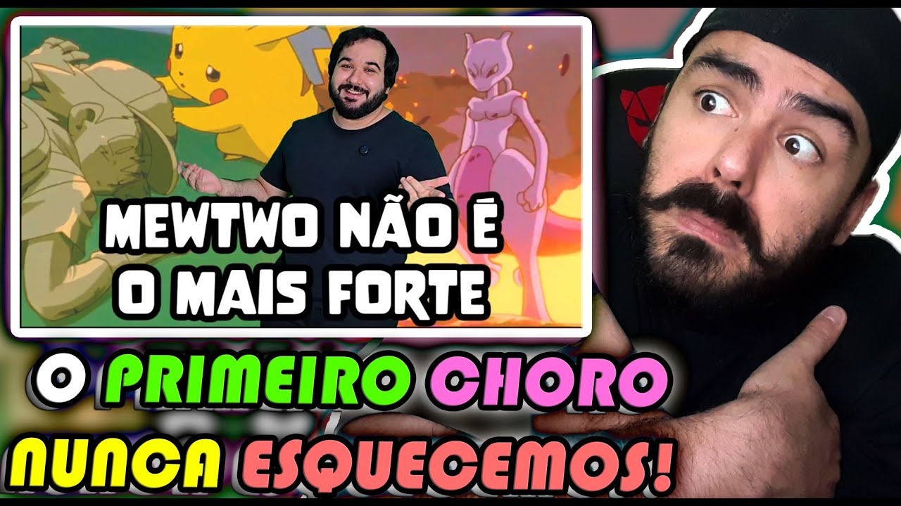 REACT - Ash deveria ter ganhado do Mewtwo | Pokémon 1º filme - Mewtwo Contra-ataca | Zé Renacho
