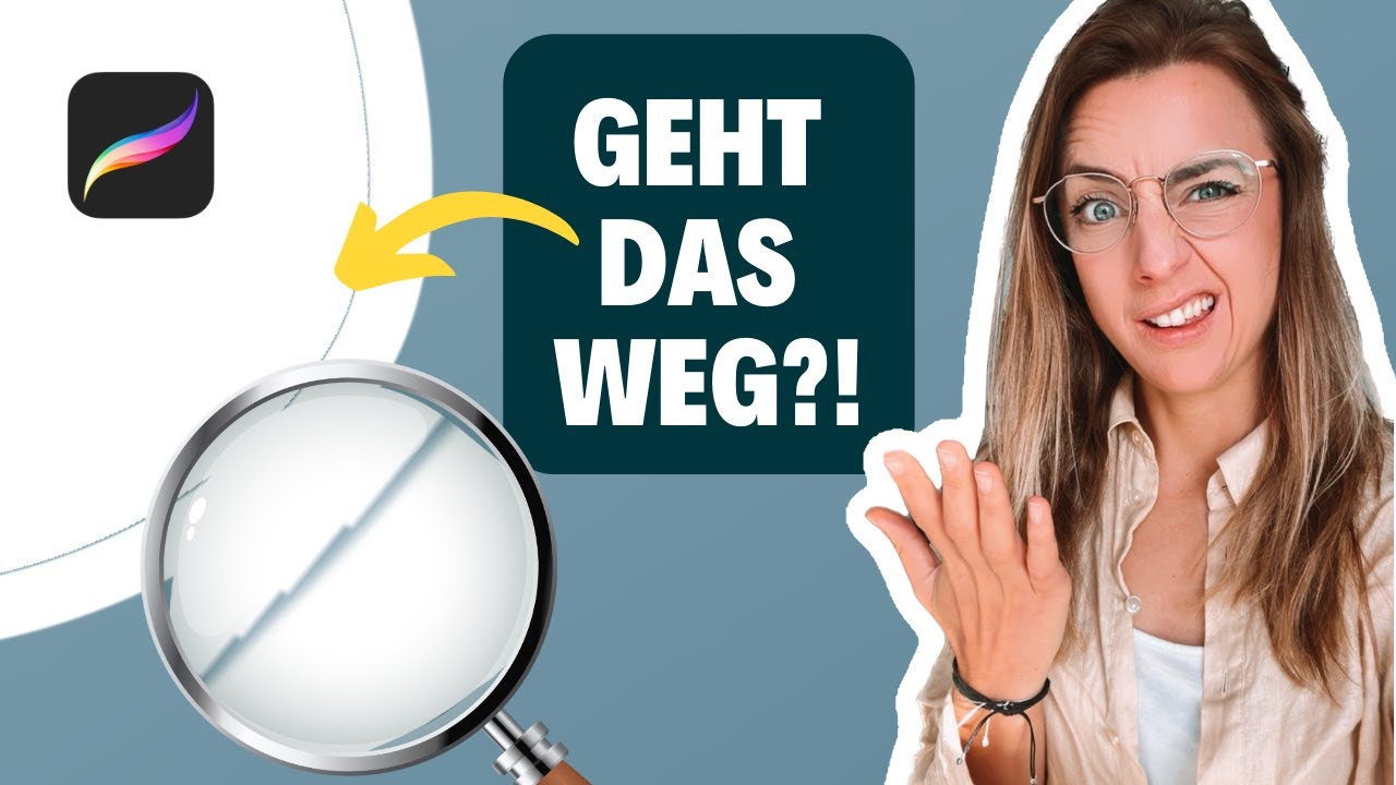 Linie beim Einfärben? | Procreate Schwellenwert