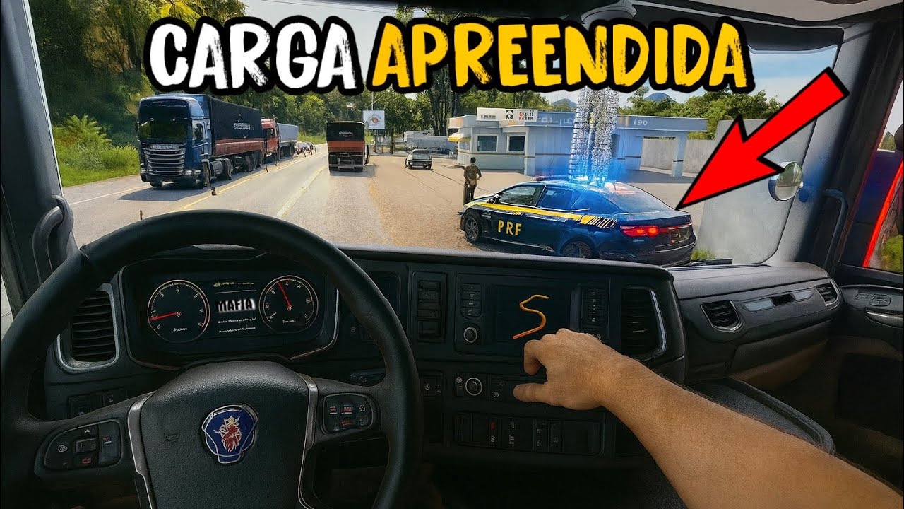 SCANIA R500 NO RESGATE DA CARGA APREENDIDA | Euro Truck Simulator 2 | Setup Realista | TRIPLE SCREEN
