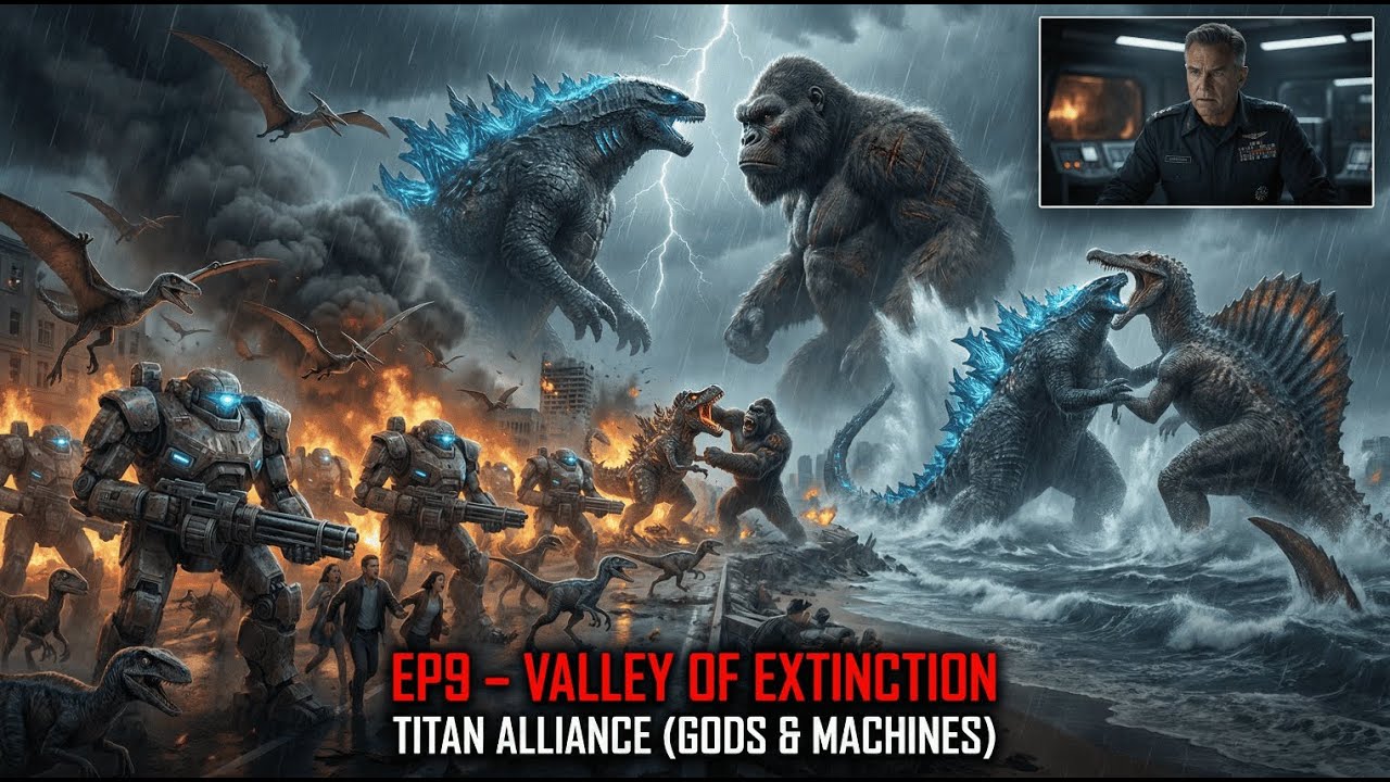 EP9 – VALLEY OF EXTINCTION: TITAN ALLIANCE (GODS & MACHINES). #KingKongGodzillaWorldRescue