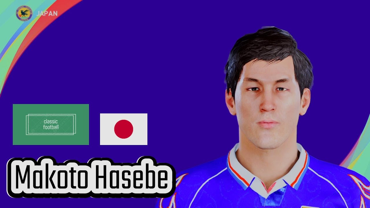 Makoto Hasebe - PES Clasico (Face, Body& Stats)