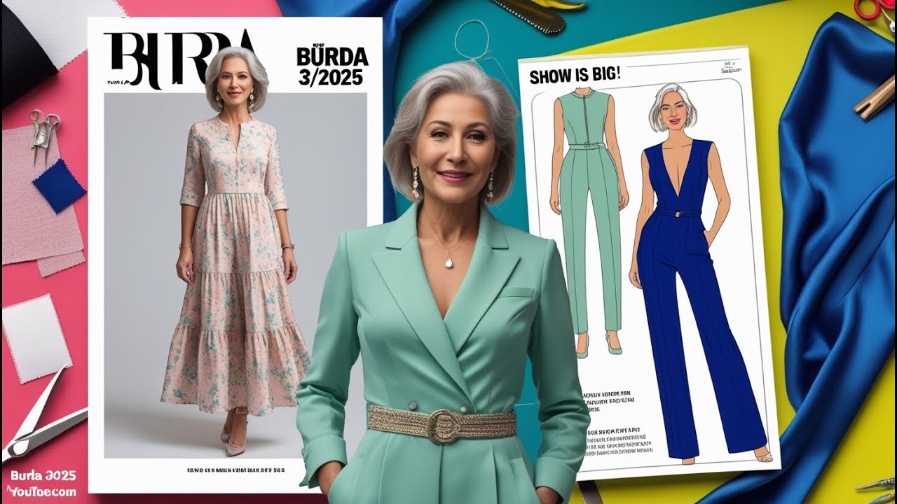 First Look: Burda Style 3/2025 Collection –  Chic, Modern &  Timeless!