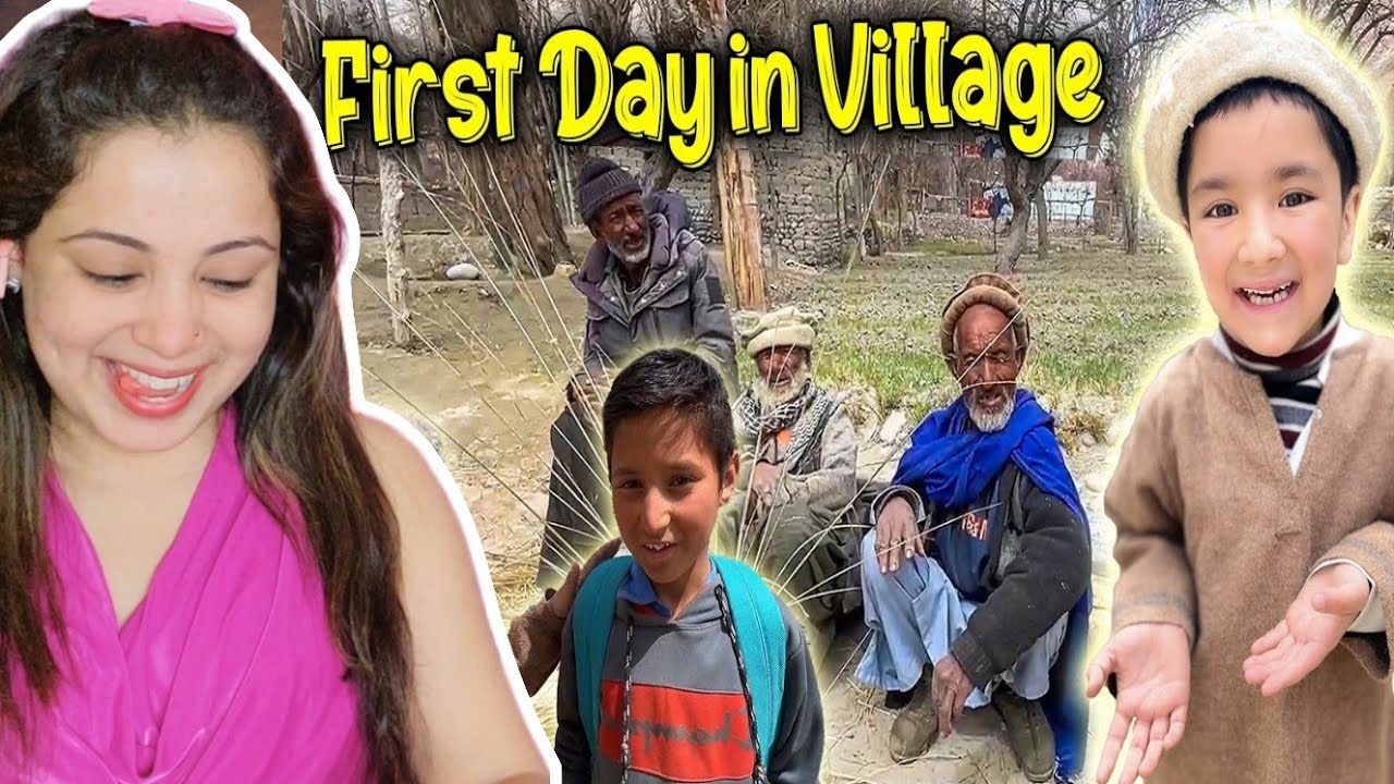 First Day in Village 😮 | After A Long Time Meet My All Villagers | SHIRAZI VILLAGE VLOGS| Reaction